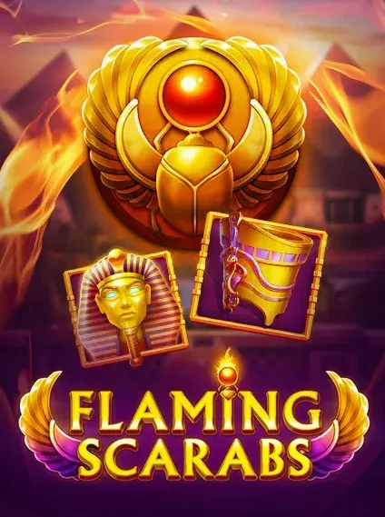Flaming Scarabs Slot online at Totbet